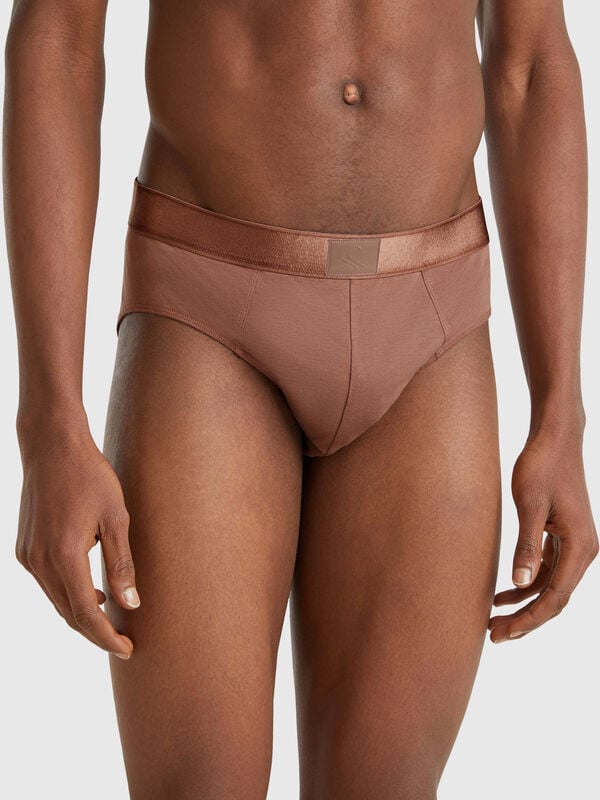 Briefs in cotton blend Men
