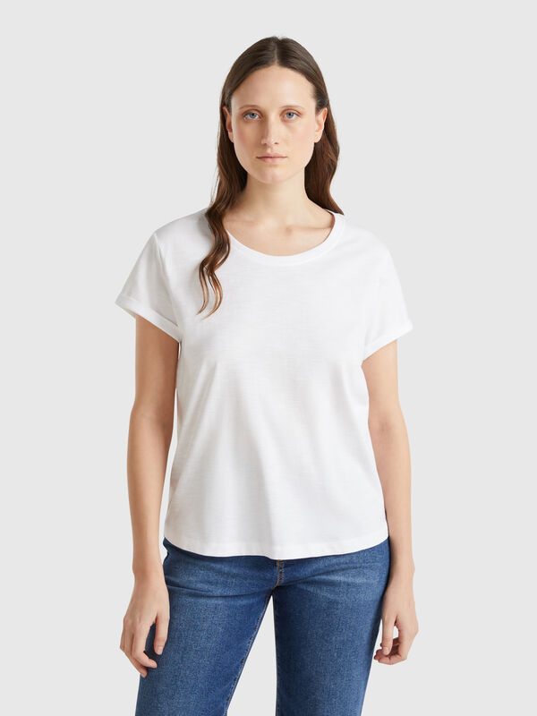 Short sleeve t-shirt lightweight cotton Women