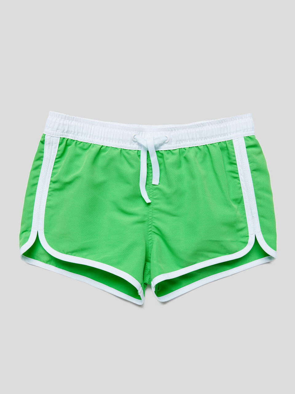 Swim trunks with logo print image number 1