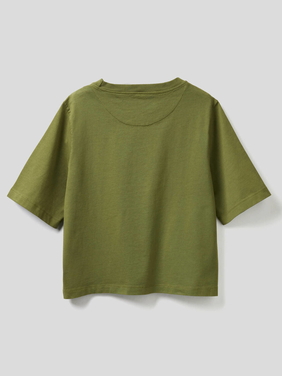 100% cotton boxy fit t-shirt image number 2