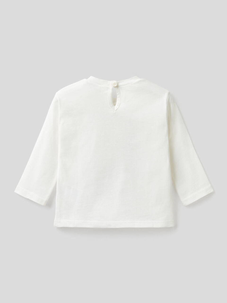 Long sleeve t-shirt in pure organic cotton image number 2
