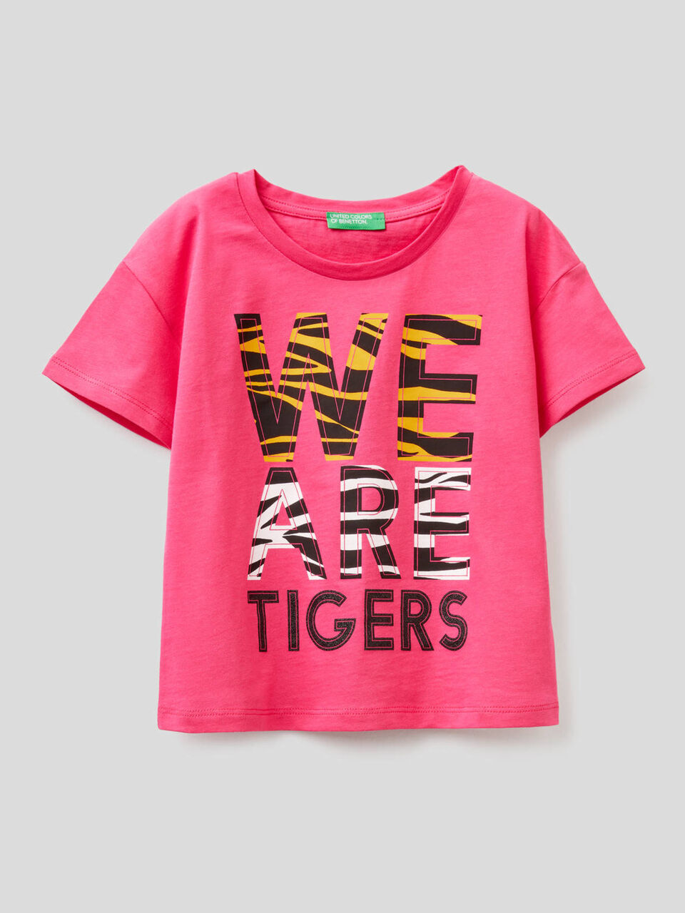 Pure cotton boxy t-shirt image number 1