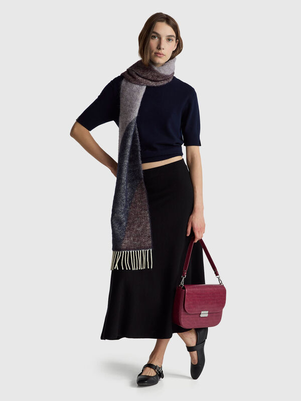 Knit midi skirt Women