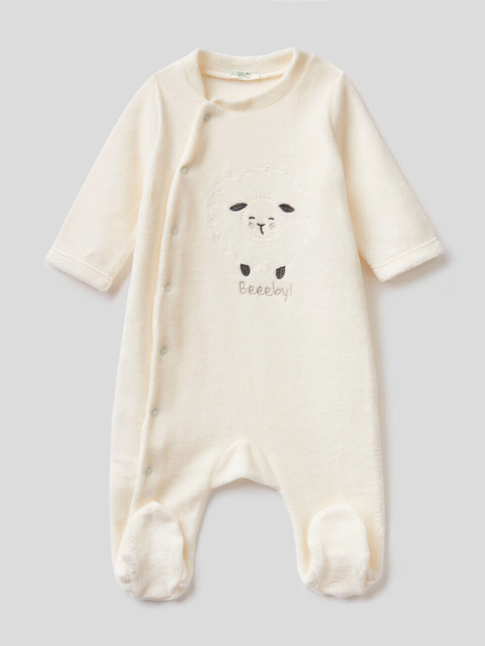 Onesie In Cotton Blend Chenille