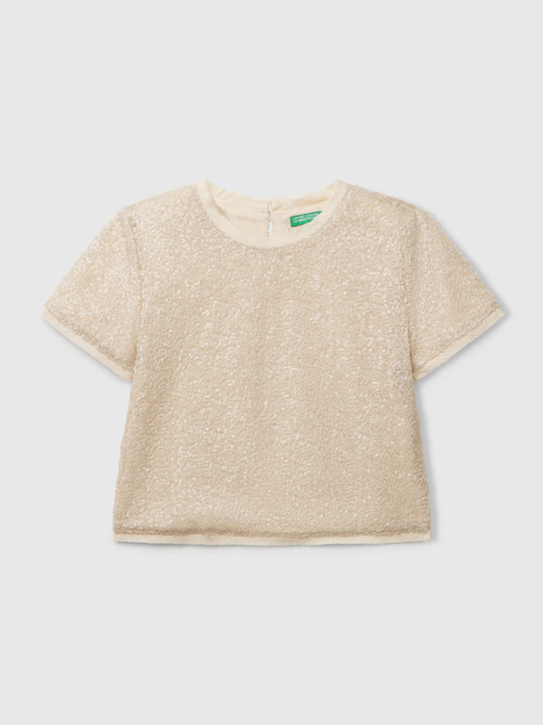 Top with sequins Junior Girl