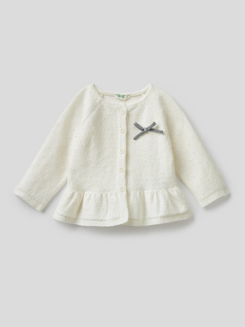 100% cotton knit cardigan image number 1