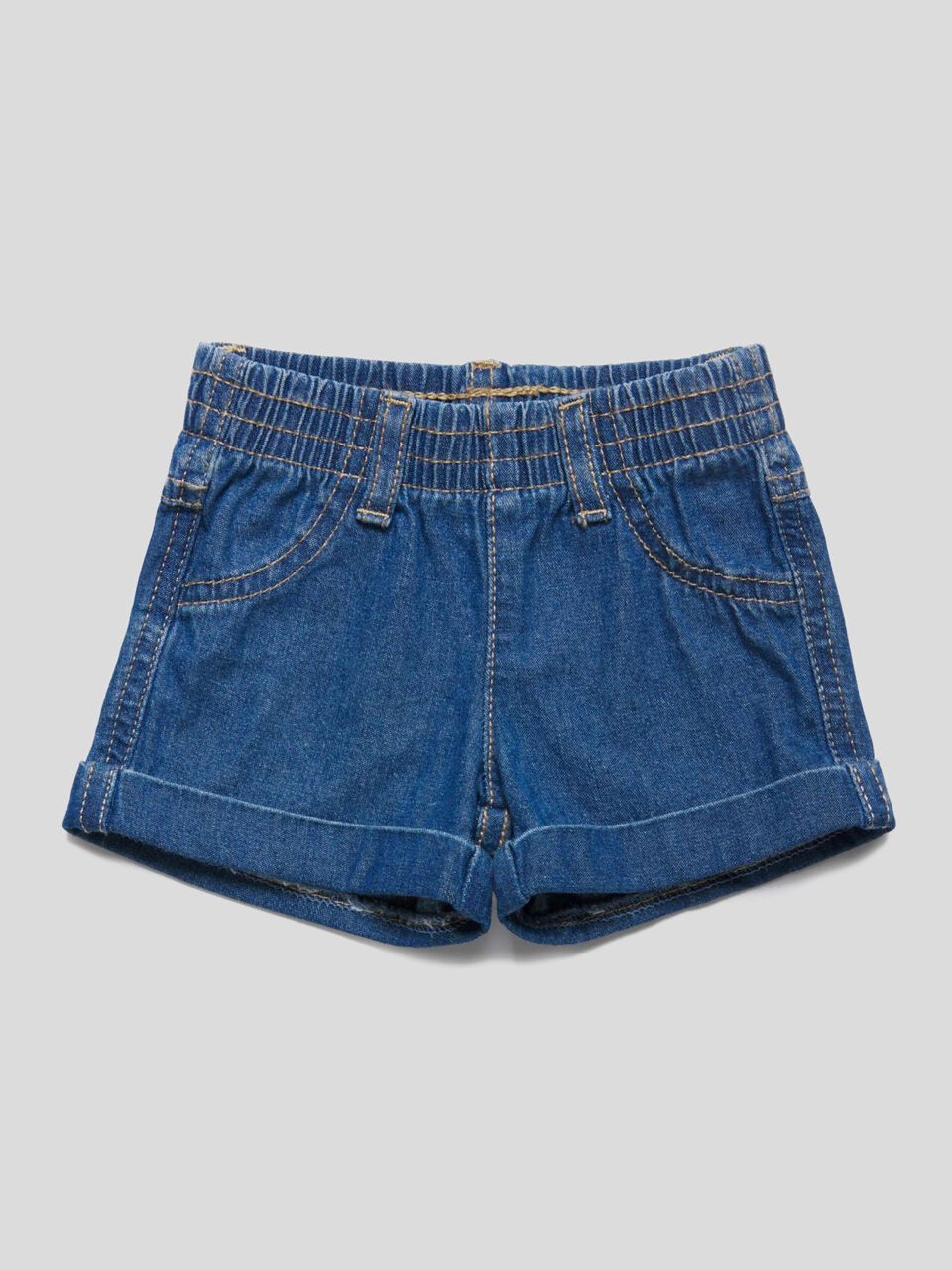 Denim shorts image number 1