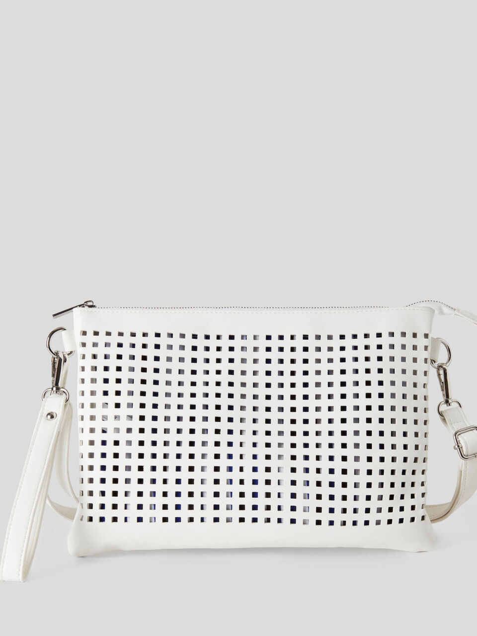 Perforated bag with removable clutch image number 1