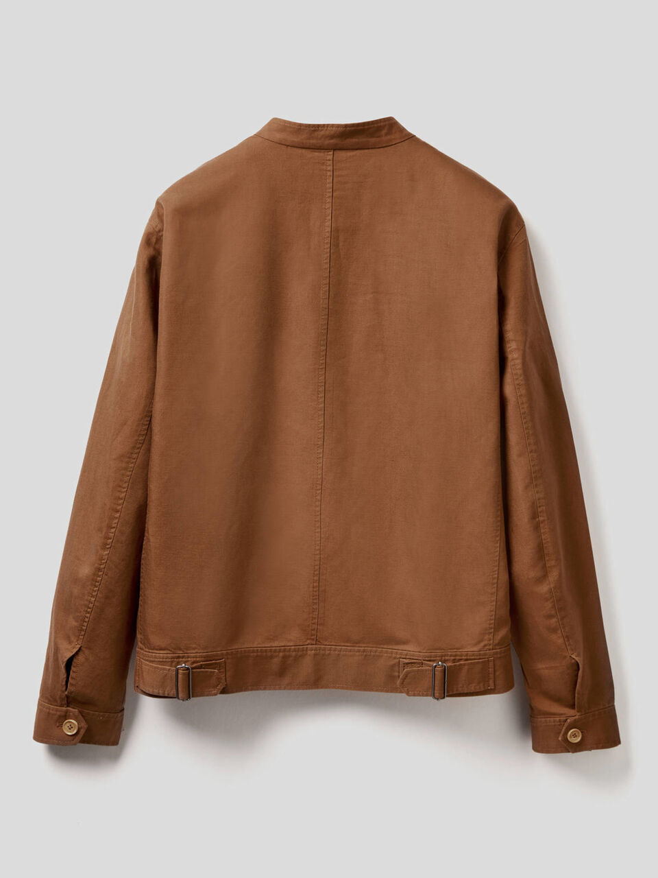 Jacket in linen blend image number 2