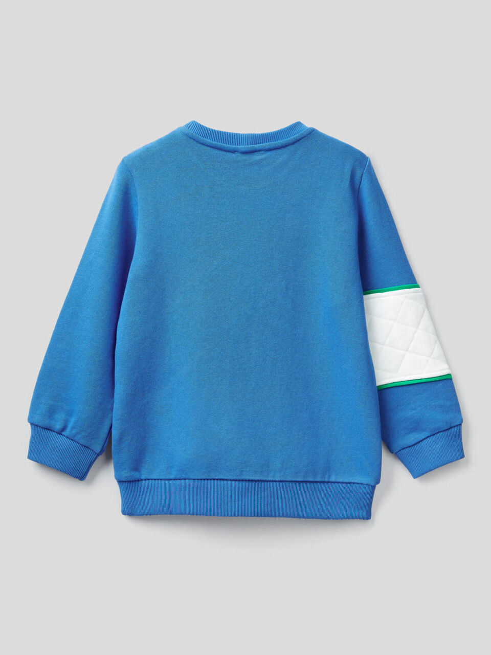 Multicolor sweatshirt with quilted details image number 2