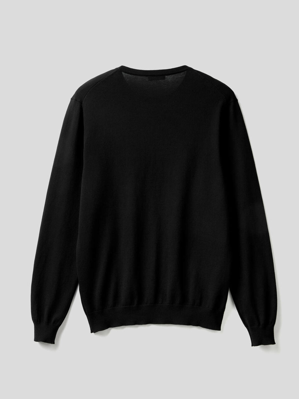 100% cotton crew neck sweater image number 2