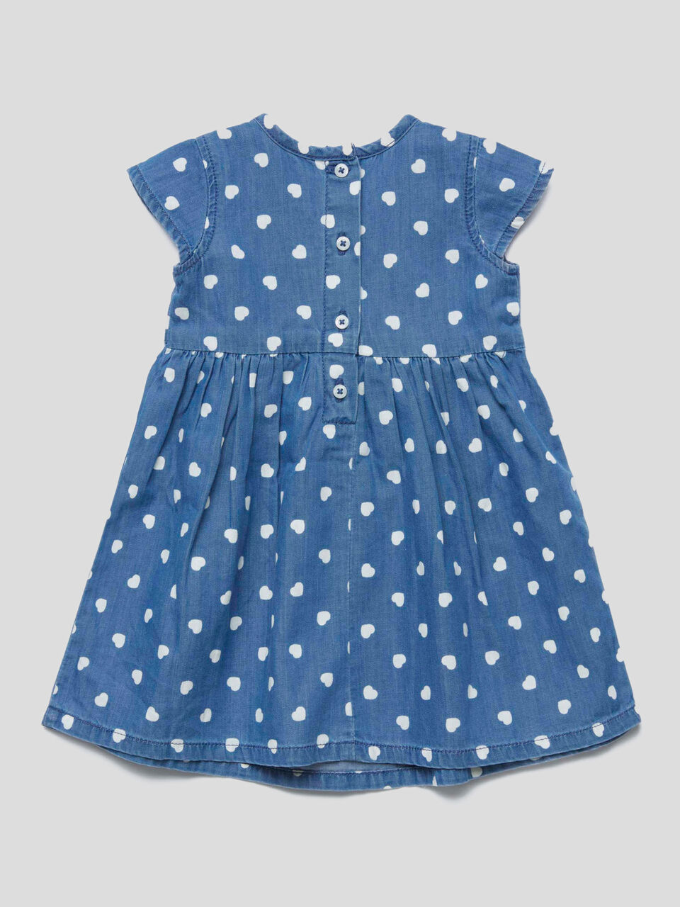 Dress with allover print hearts image number 2