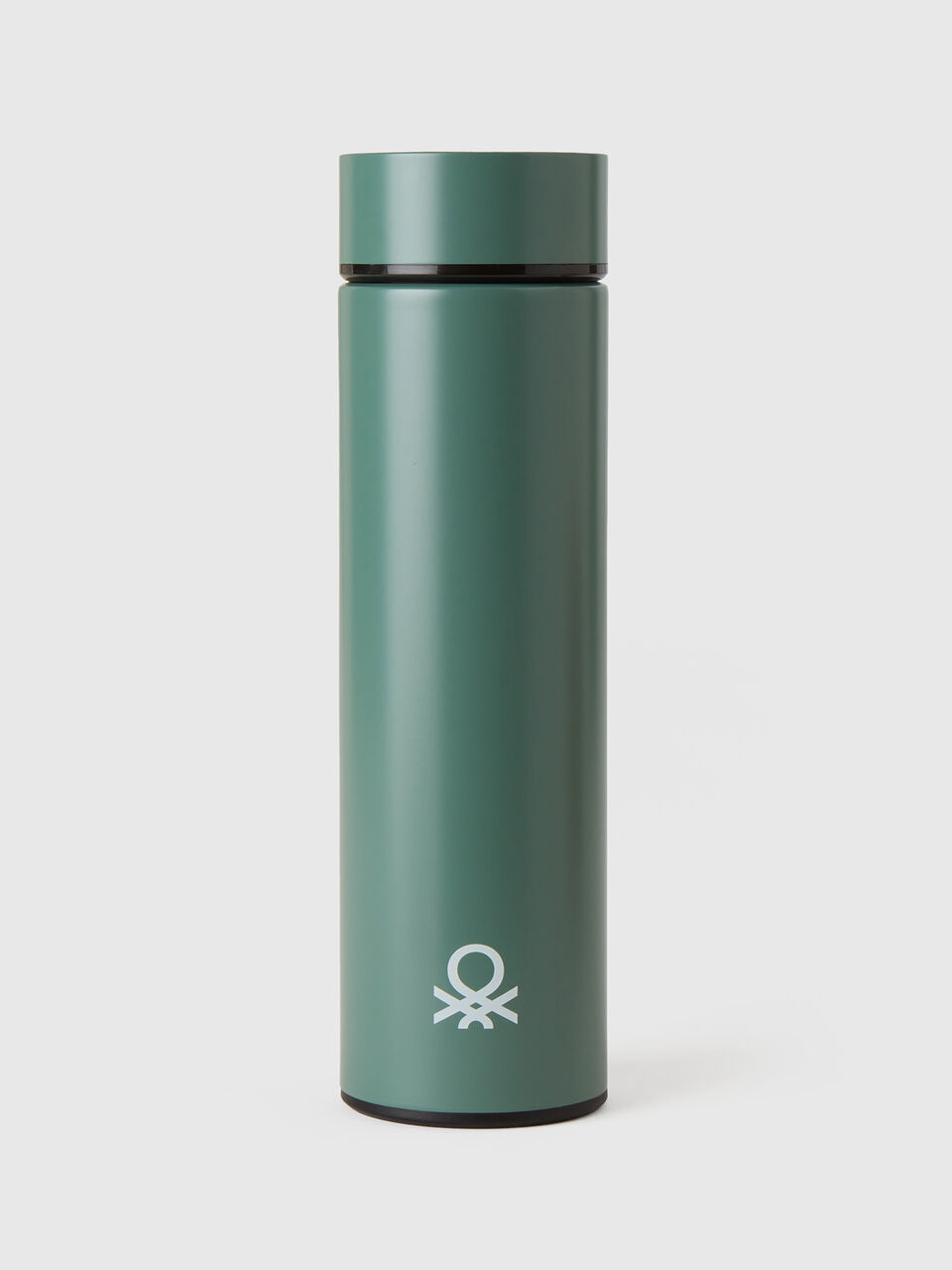 500 ml military green insulated water bottle image number 1