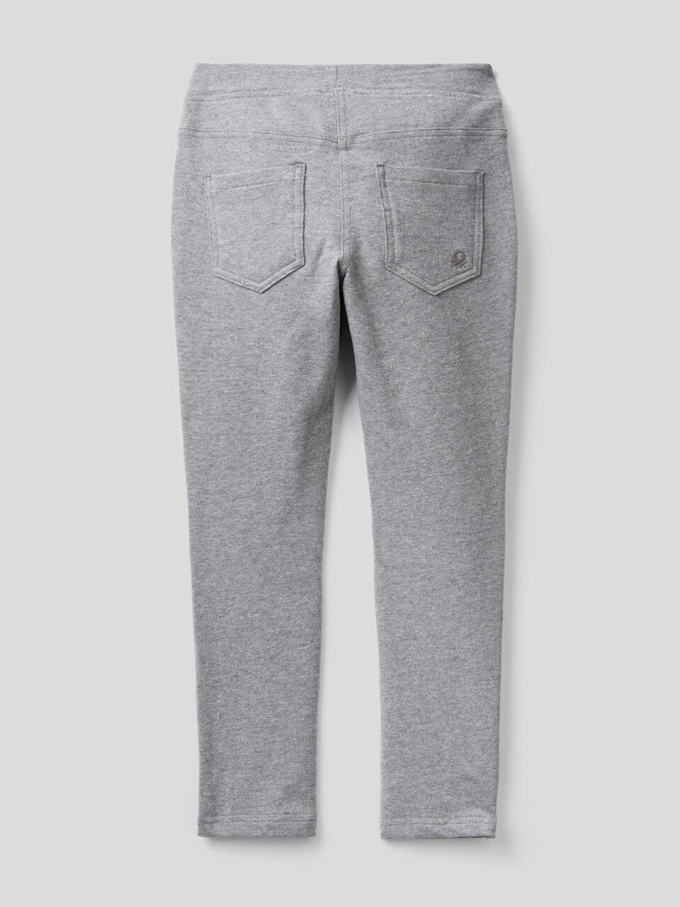 Stretch sweat fabric jeggings image number 2