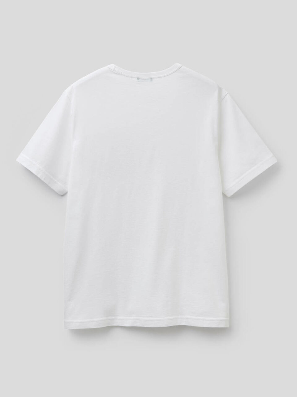 Pure cotton t-shirt with print Men image number 2