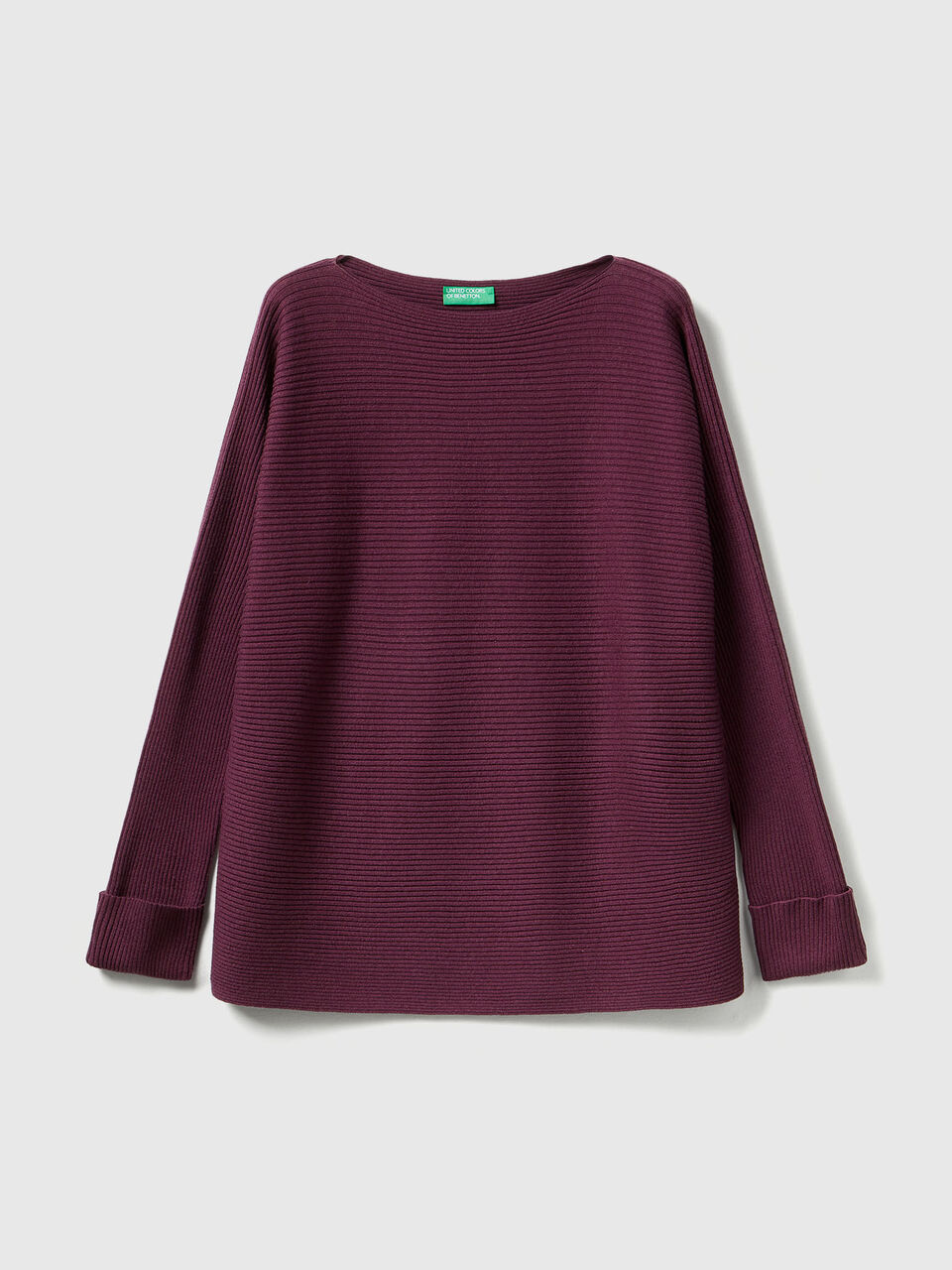 BOAT-NECK SWEAT.L/S Women image number null