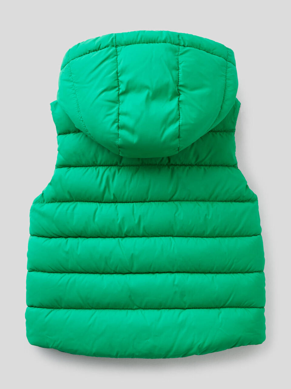 Padded vest with removable hood image number 2
