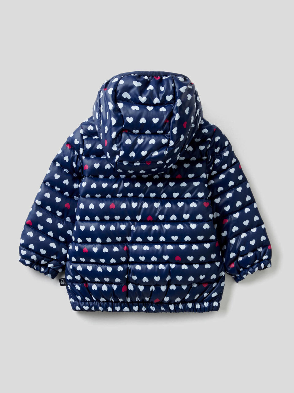Jacket with allover pattern hood image number 2