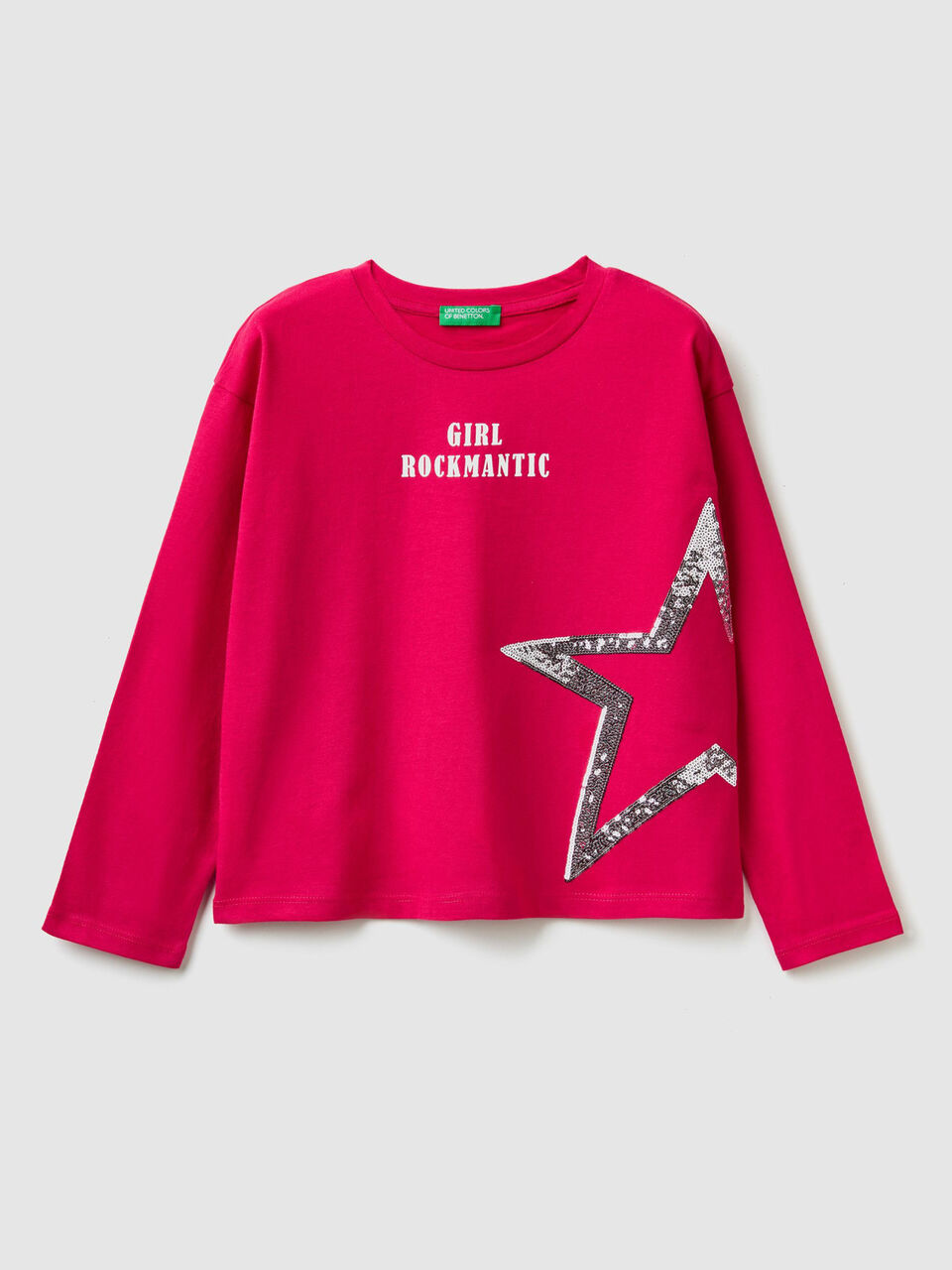 T-shirt with sequins image number 1