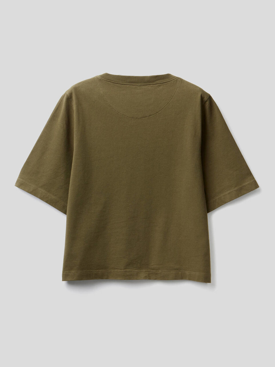100% cotton boxy fit t-shirt image number 2