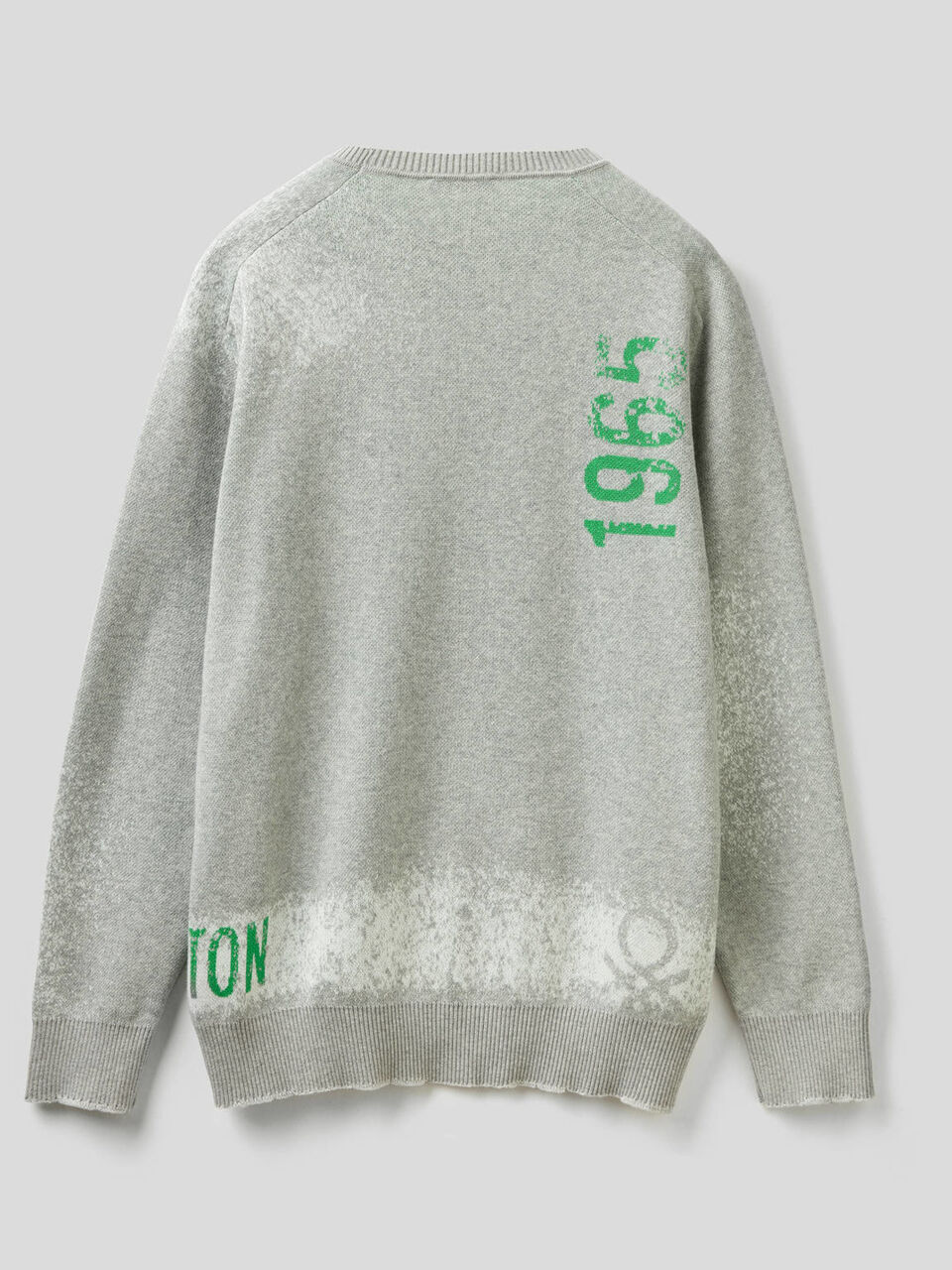 Sweater with graffiti effect logo image number 2