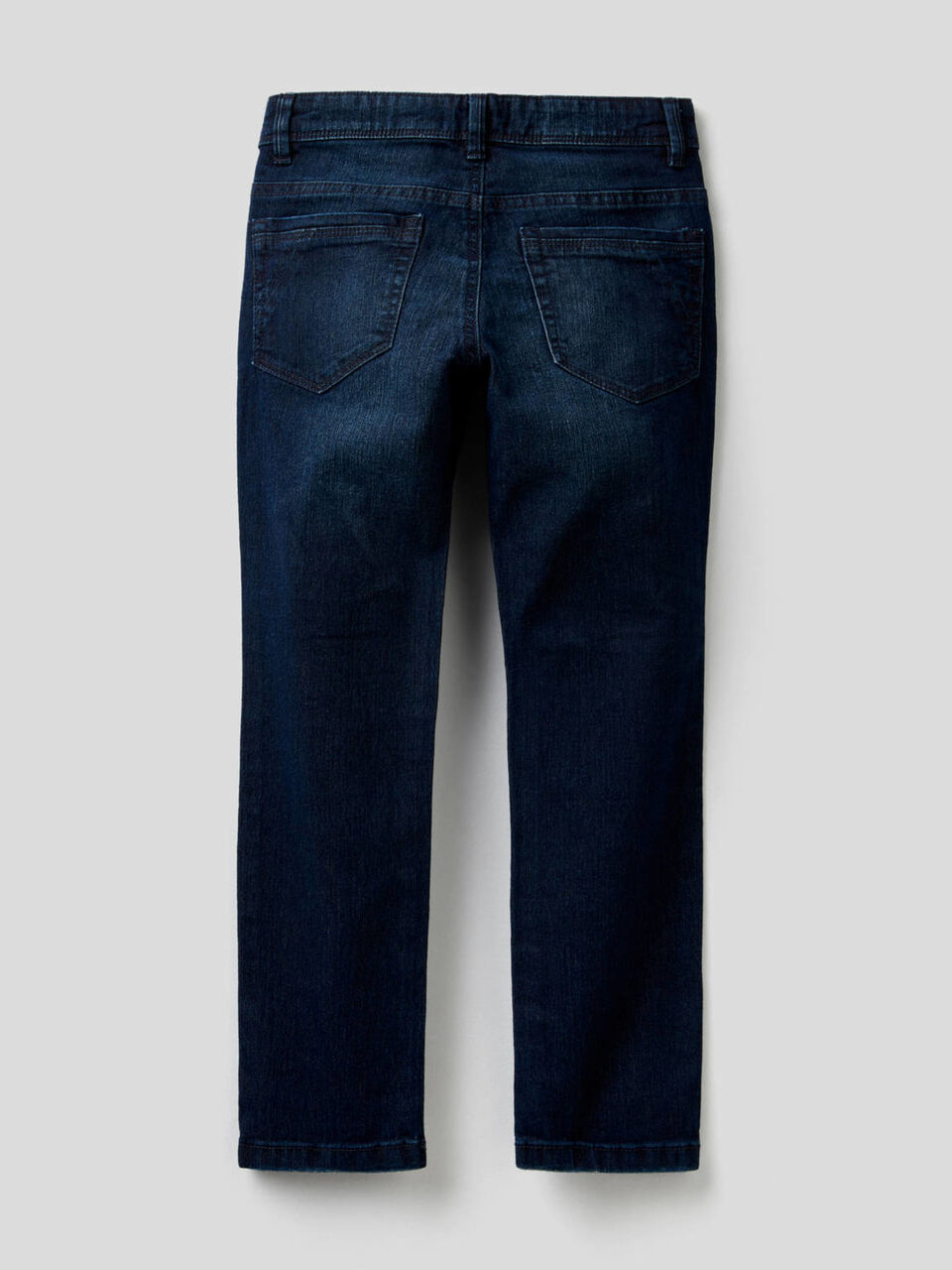 Worn look slim fit jeans image number 2
