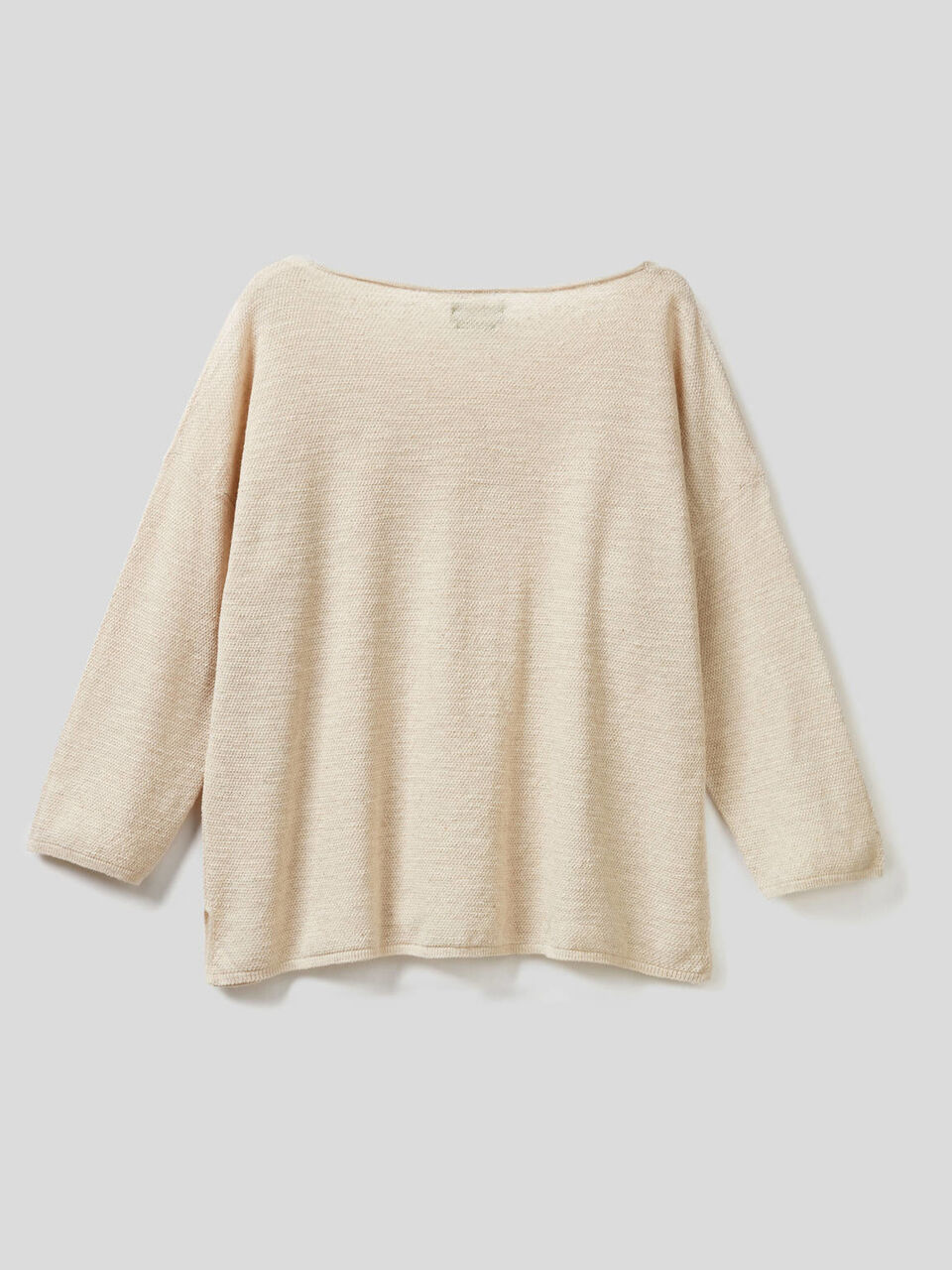 Sweater with 3/4 sleeves image number null