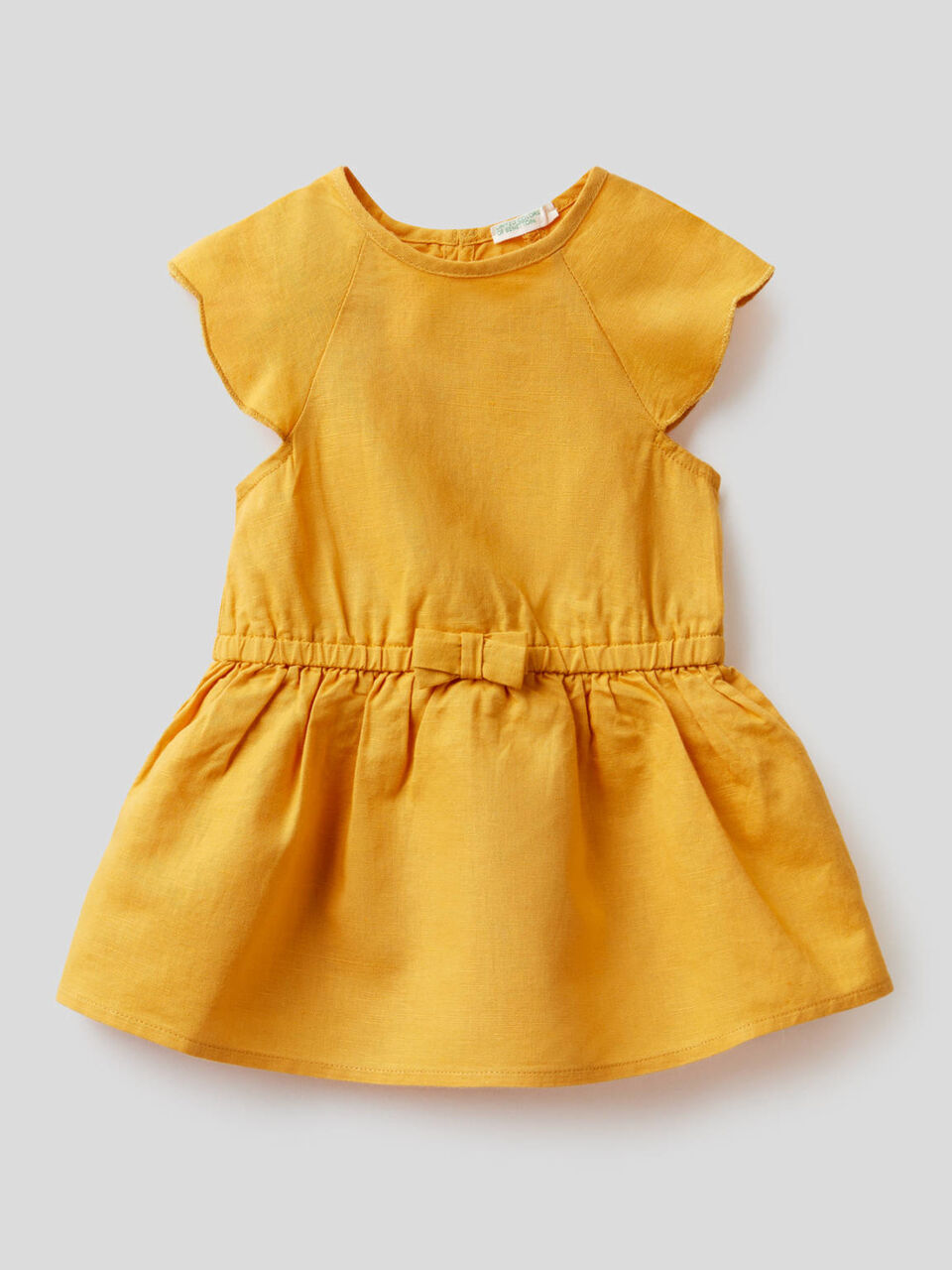 Linen blend dress image number 1
