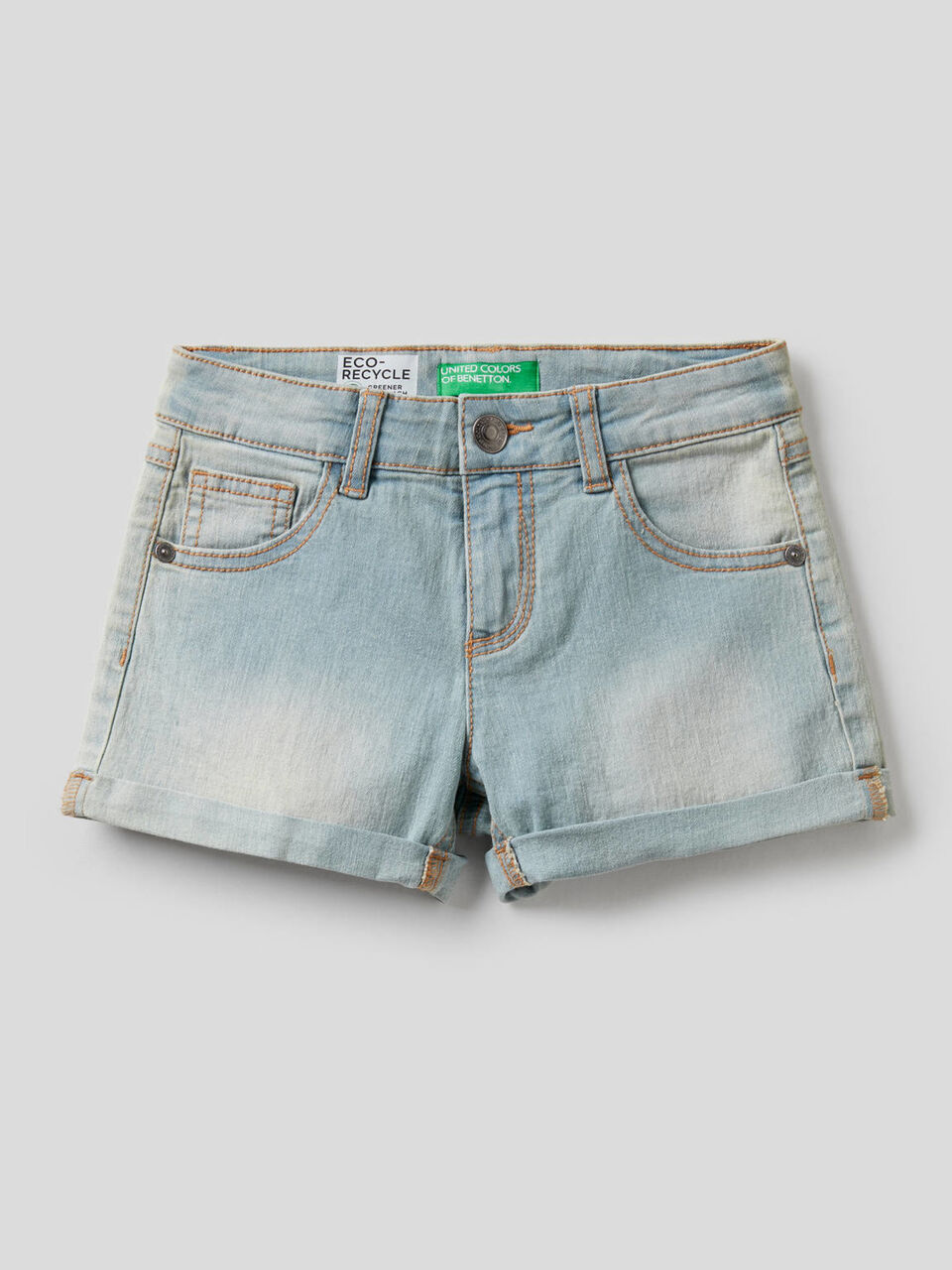 Shorts in stretch cotton image number 1