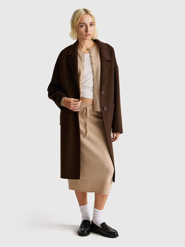 Midi coat in wool blend Midi coat in wool blend Women