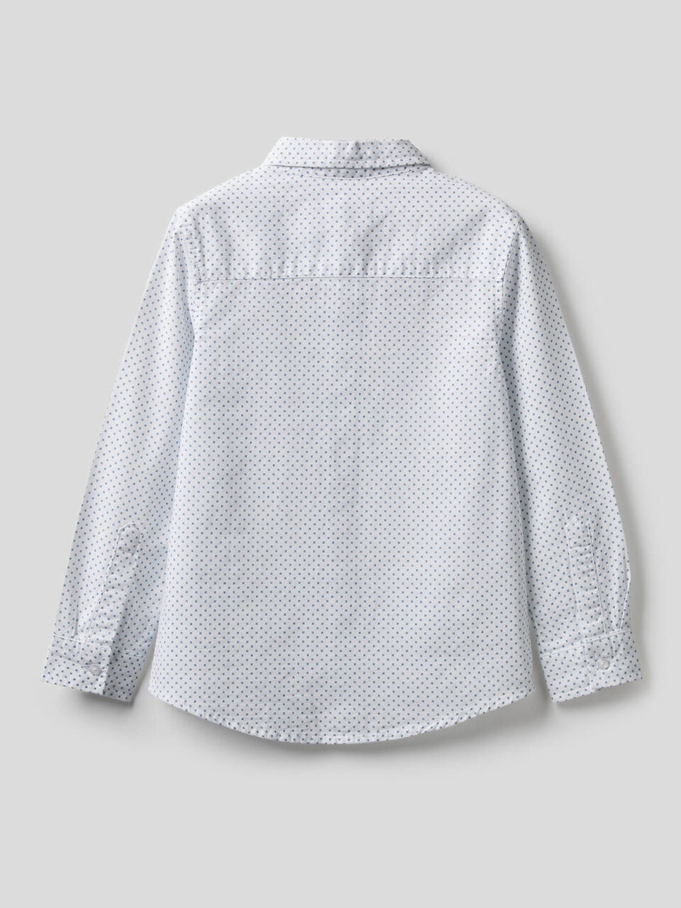 Long sleeve pure cotton shirt image number 2