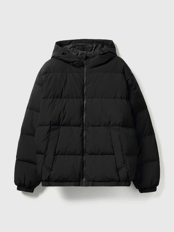 Real recycled down padded jacket Men