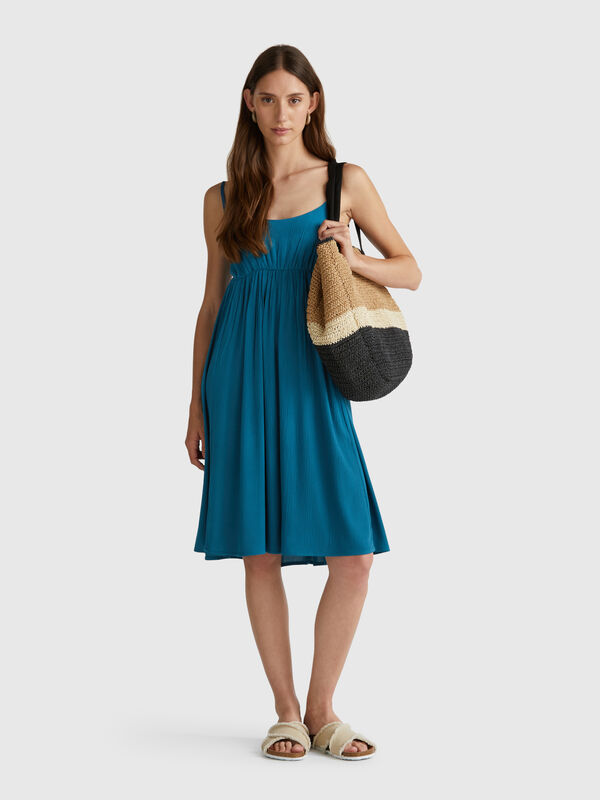 Dress in pure viscose Women