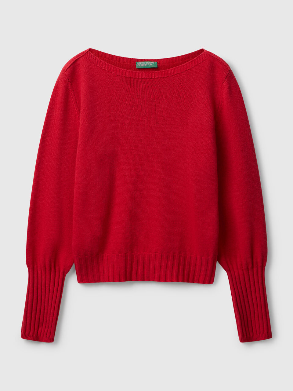BOAT-NECK SWEAT.L/S Women image number 1