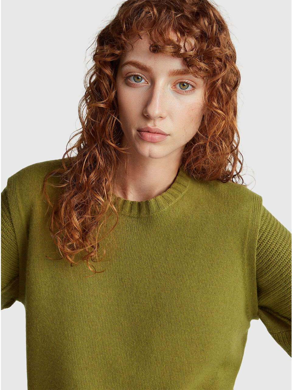 SLEEVELESS SWEATER Women image number null