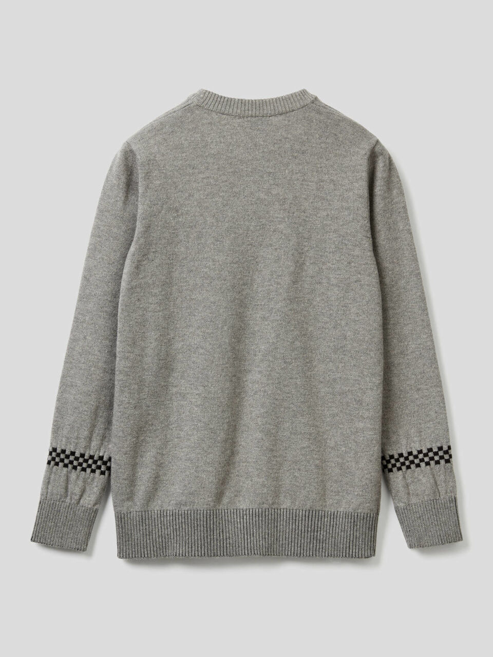 Sweater with inlay details image number 2