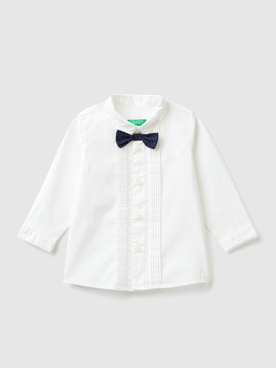 Shirt with bow tie image number 1