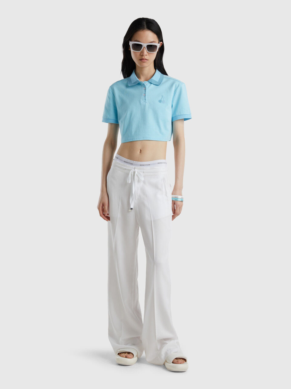Trousers in pure lyocell