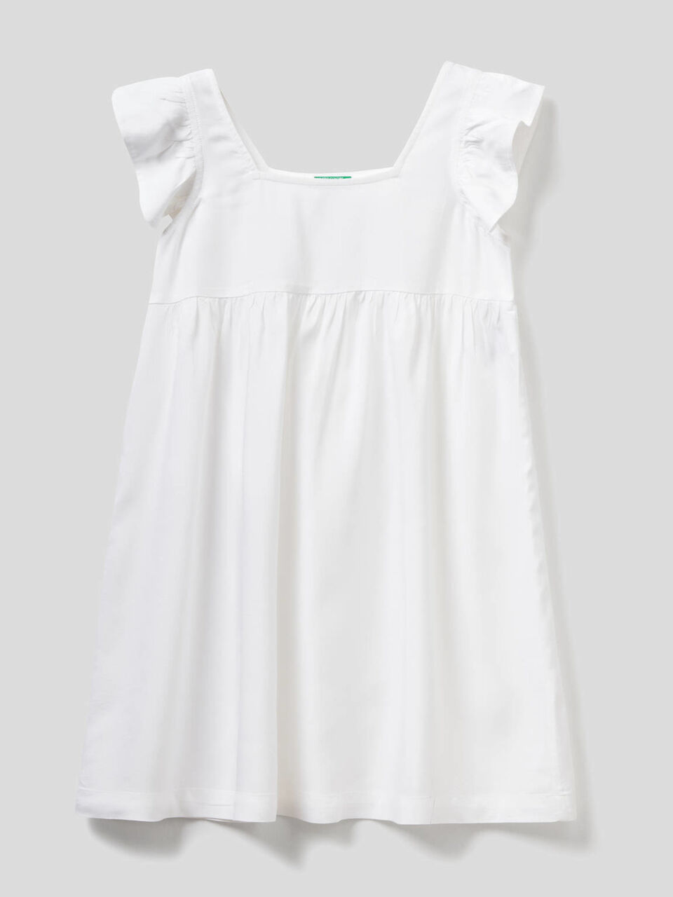 Solid color cover-up dress image number 1