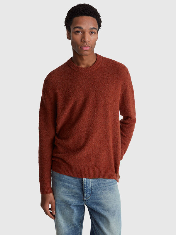 Sweater in wool blend Men