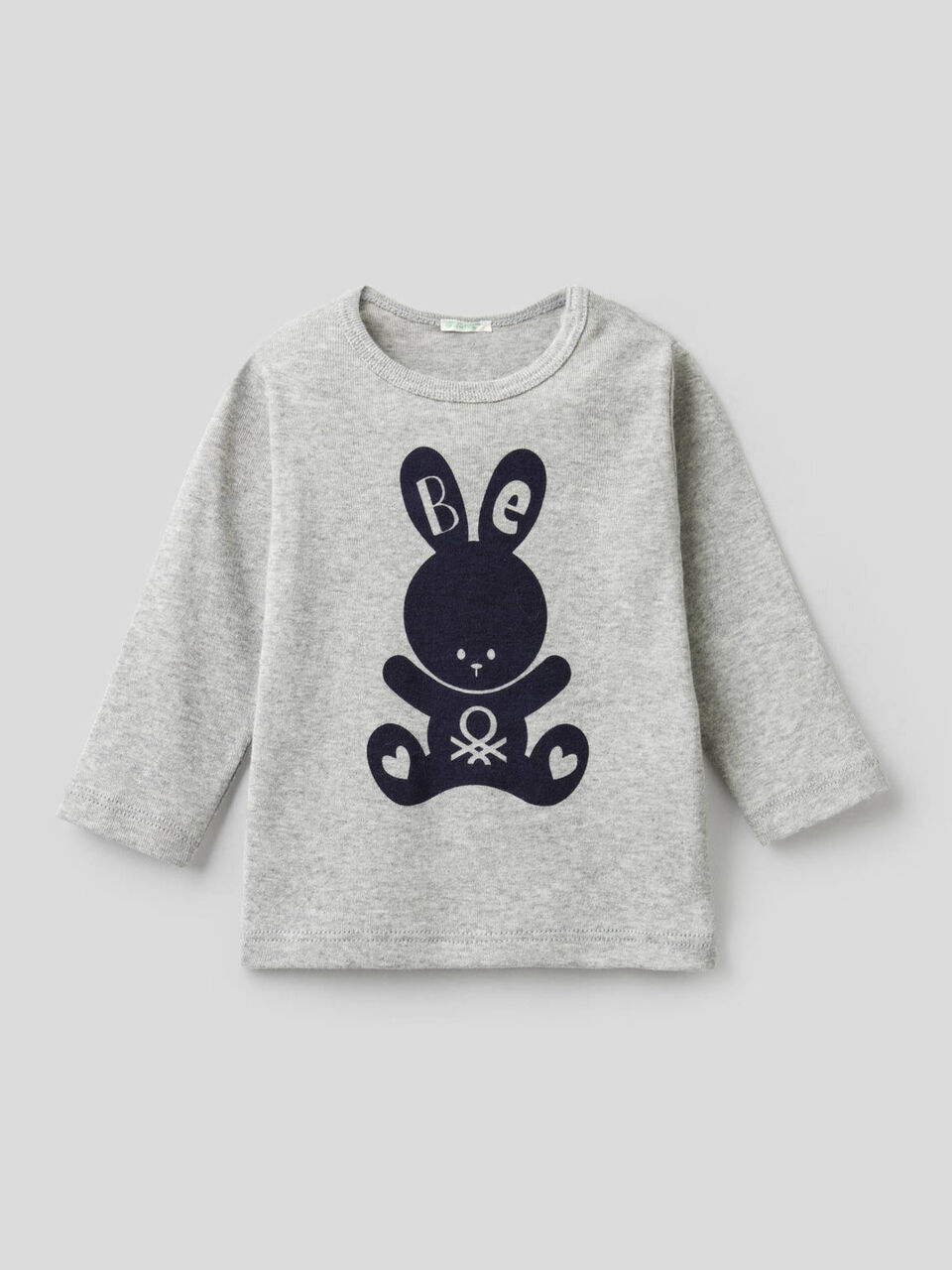 Long sleeve 100% organic cotton t-shirt image number 1