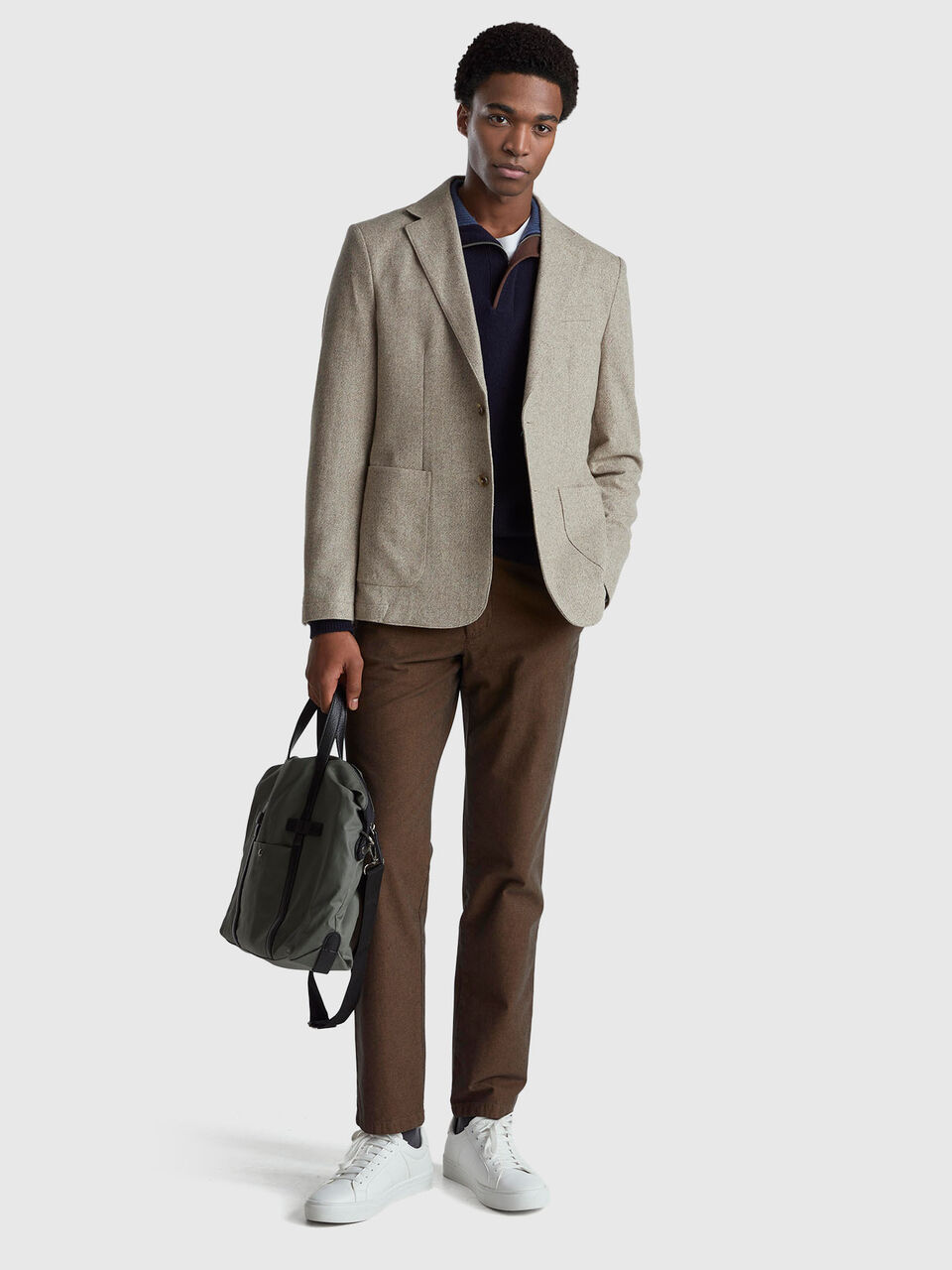 TURTLE NECK SWEATER Men image number null
