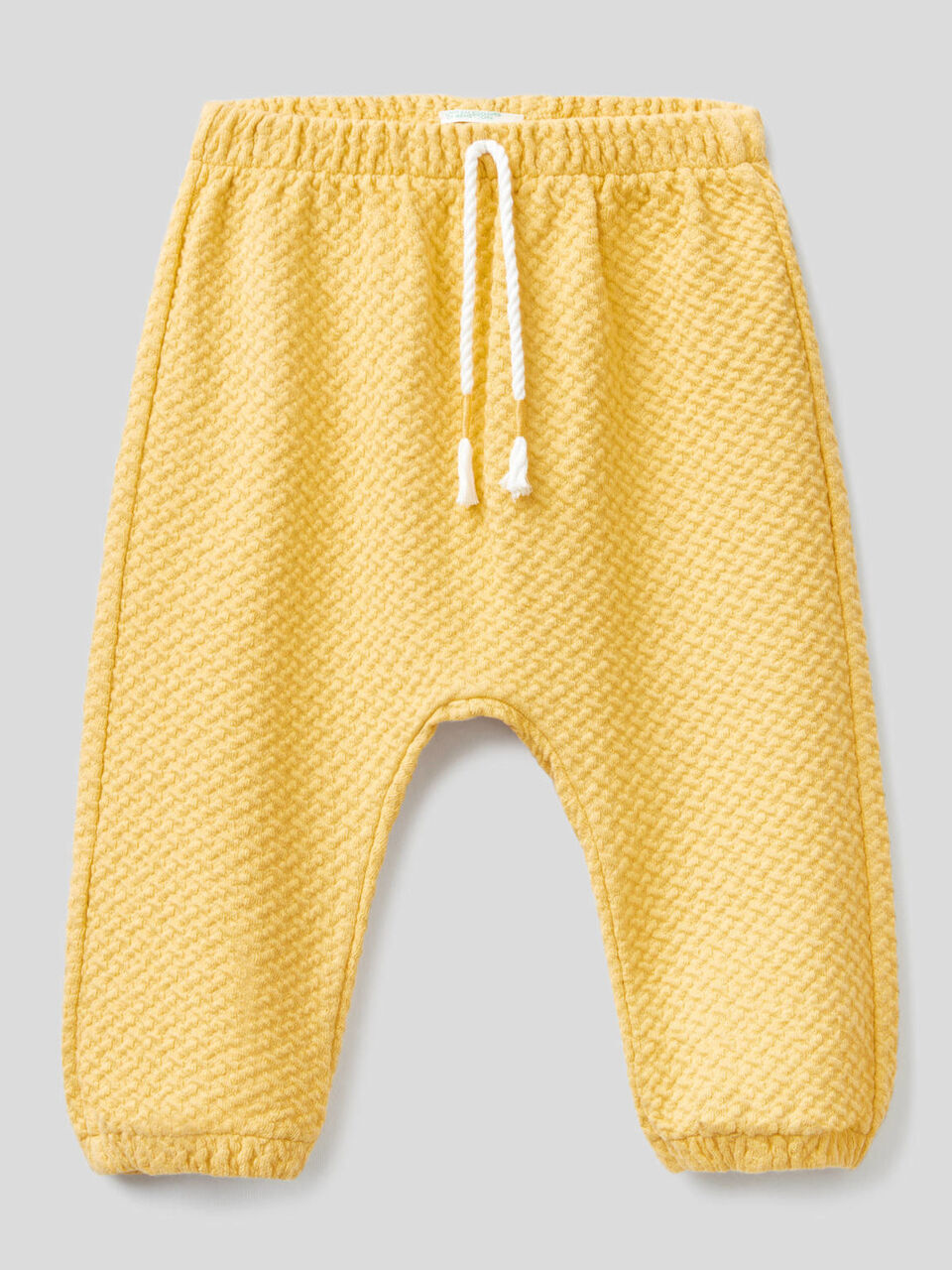 Trousers in knit stretch organic cotton image number 1