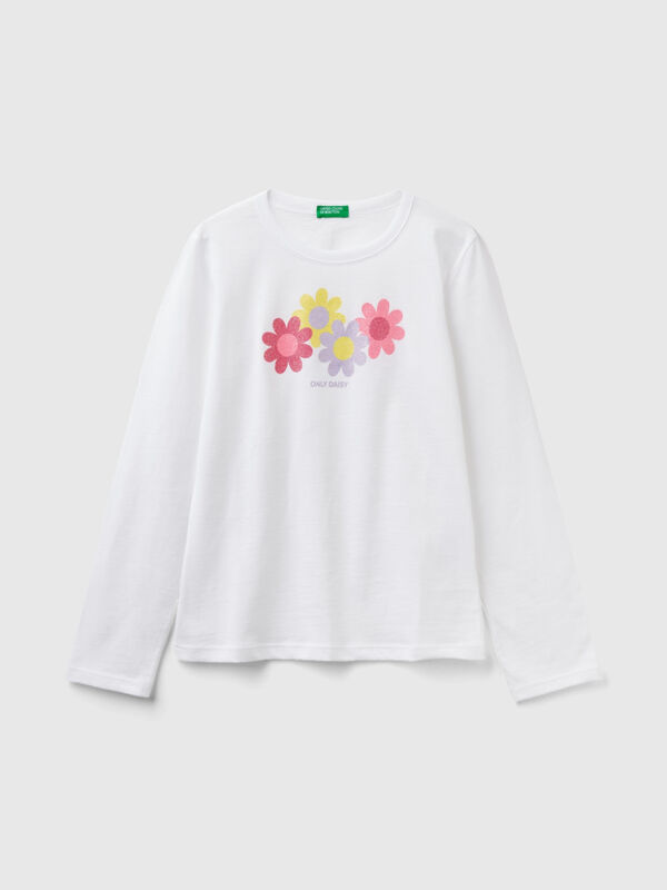 Long sleeve organic cotton t-shirt Junior Girl