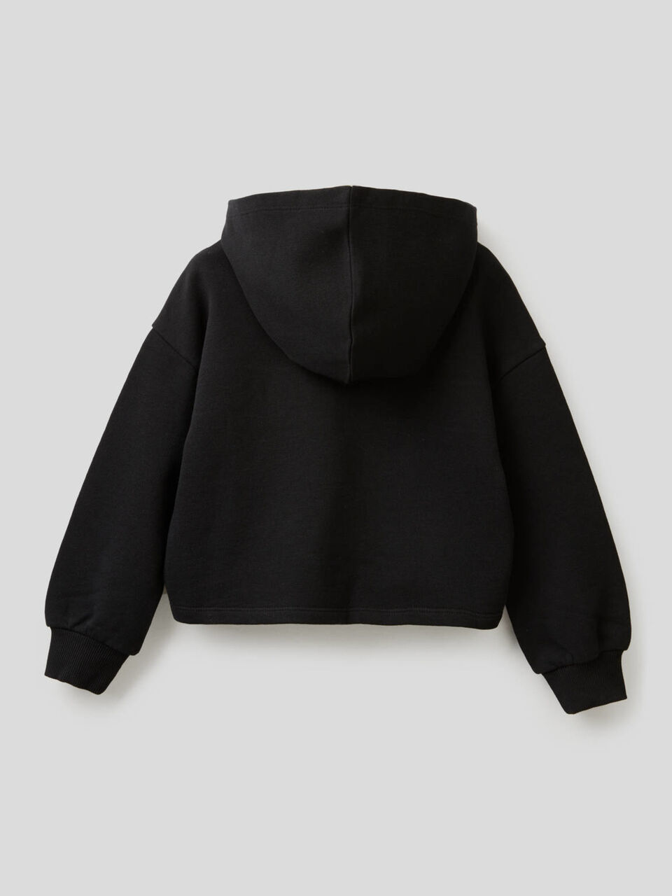 Sweatshirt in cotton with embroidered logo image number 2