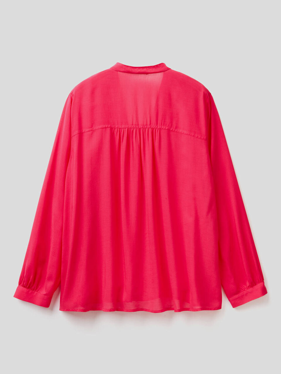 Lightweight viscose blend blouse image number 2