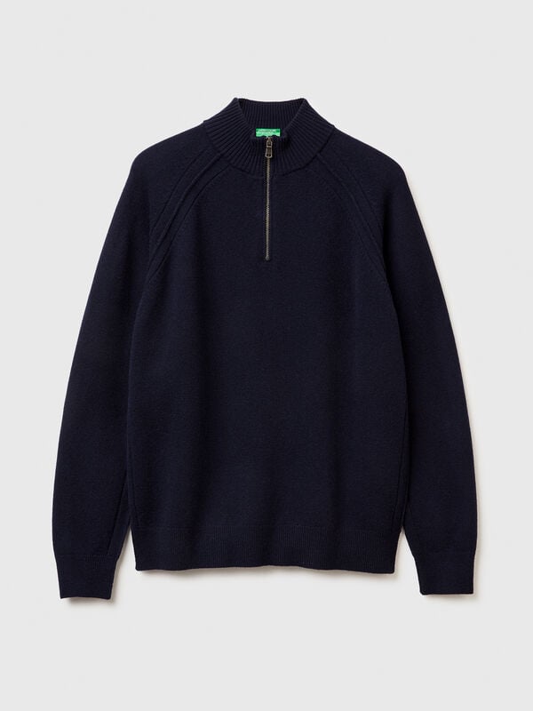 Turtleneck in pure Merino wool Men