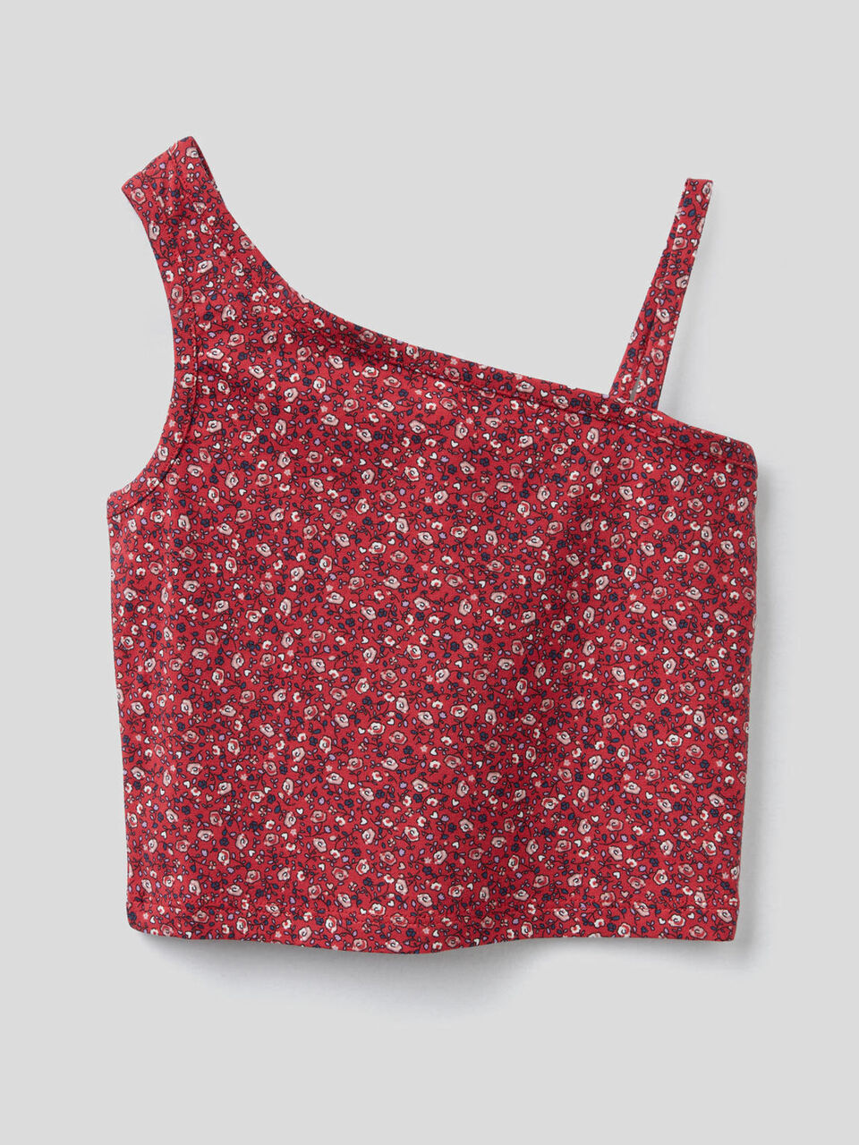 Top with floral print image number 1