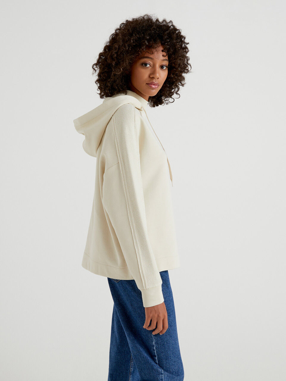 100% cotton long sleeve sweatshirt