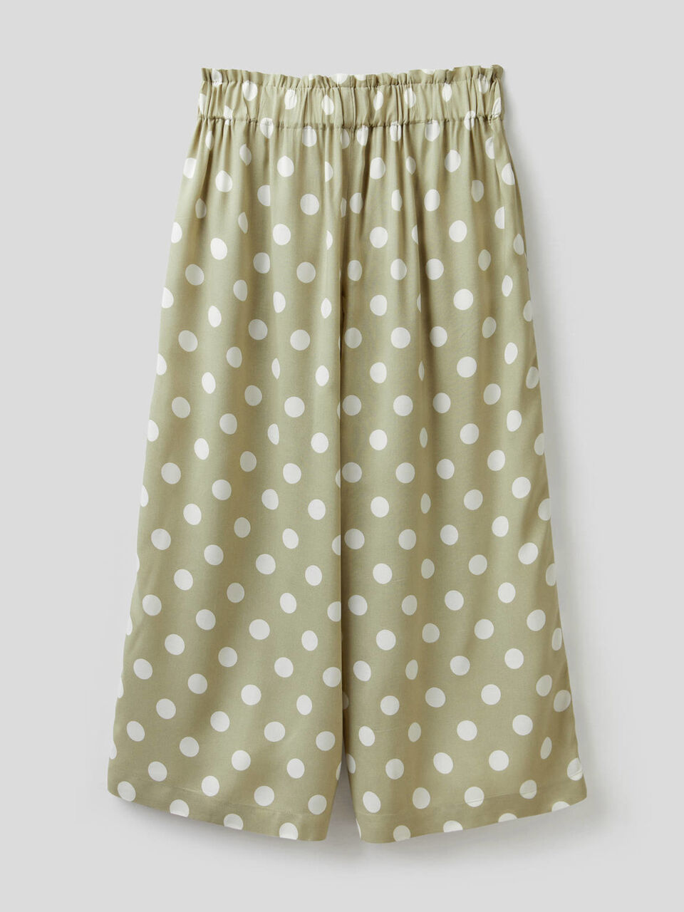 Patterned flared trousers image number 2